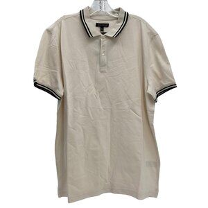 Banana Republic Tan Short Sleeve Polo Shirt | Size XL